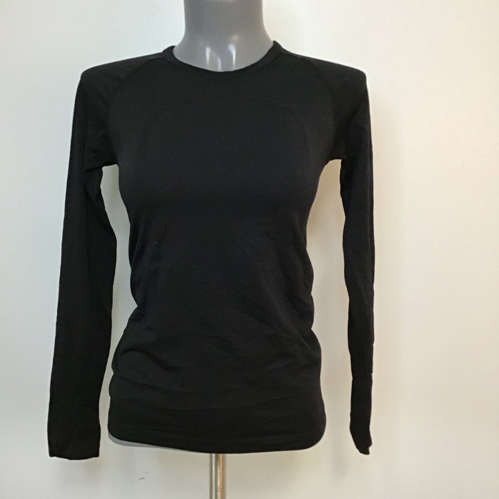 lululemon athletica Black Long Sleeve Tee